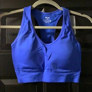 MED STRAPY PADDED SPORTS BRA